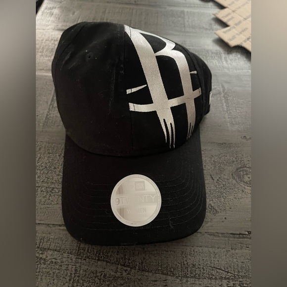 New Era Women\'s Black 9TWENTY Cap, New Houston Rockets main image 6